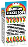 Candy Rainbow Penis Pop Suckers - Discount Bachelorette Party Supplies